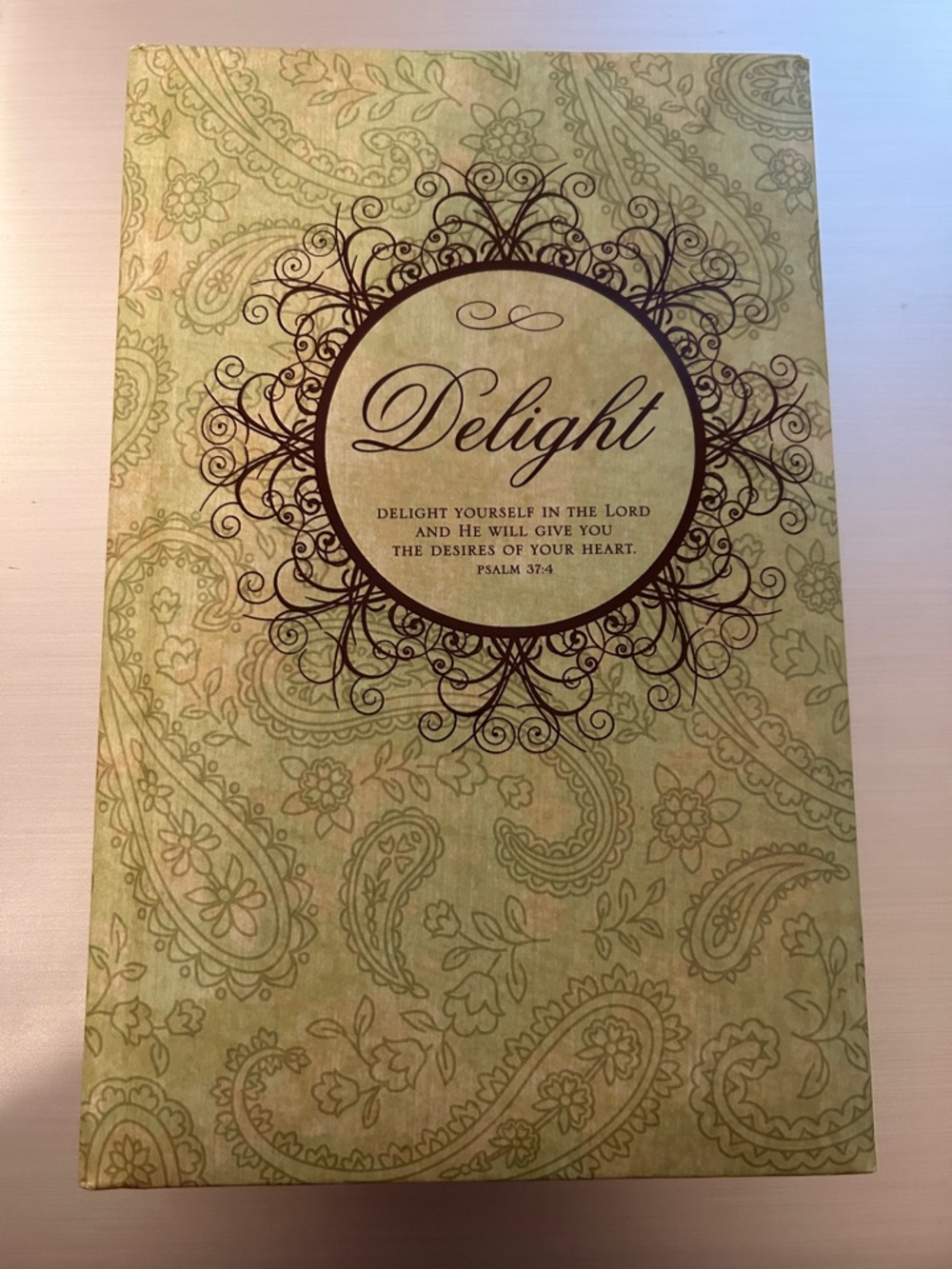 NWOT Christian journal with a different Bible verse on each page.  Brand new